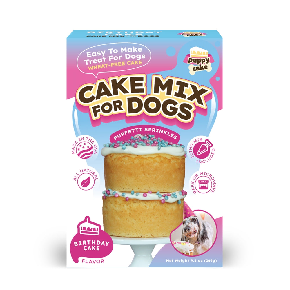 Puppy Cake Mix - Birthday Cake Flavored with Pupfetti Sprinkles